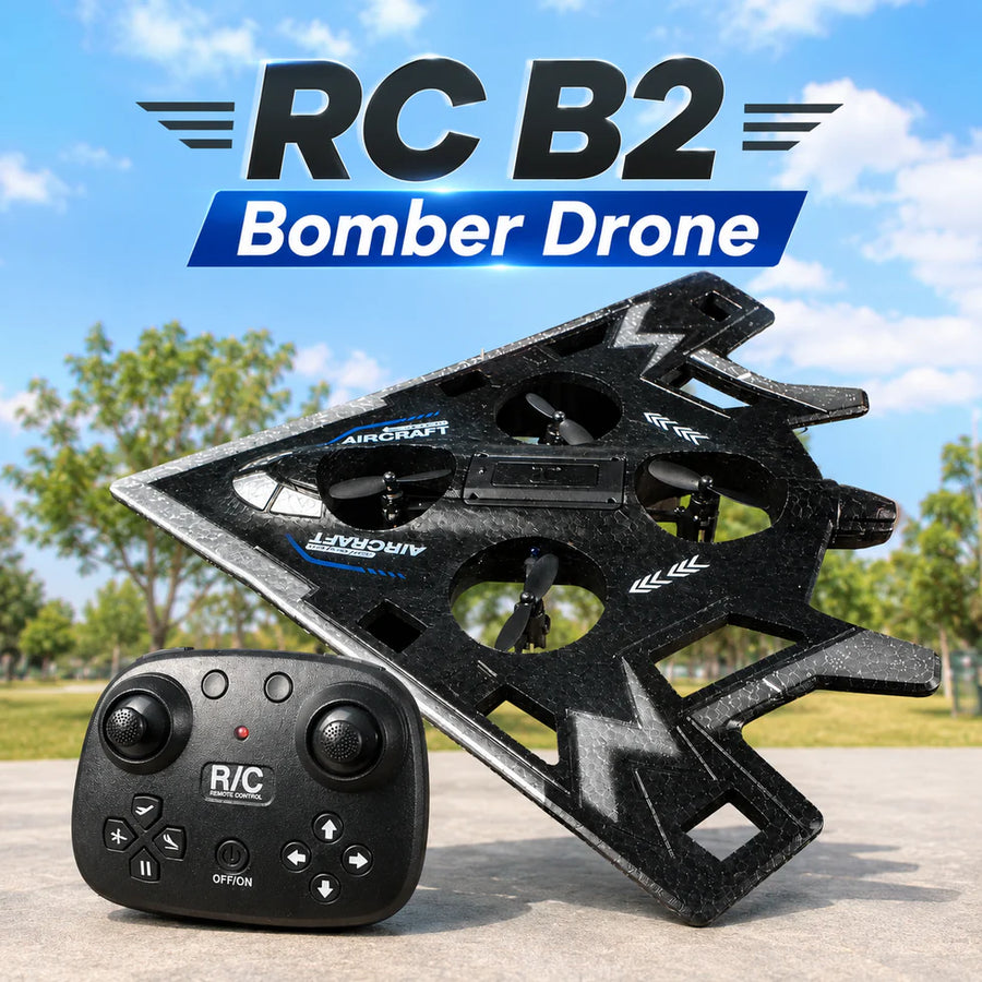 Remote Control Foam B2 Bomber Fighter Jet (888)